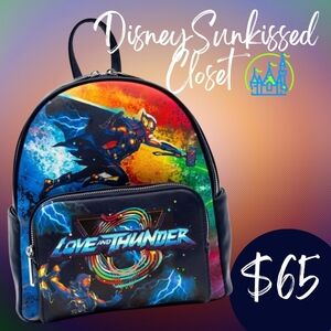 THOR Love and Thunder Backpack - NWT Disney MARVEL